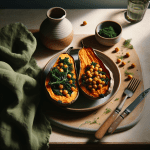 Chickpea and Kale Stuffed Sweet Potatoes: A Protein-Packed Vegan Meal
