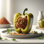 Lamb and Lentil Stuffed Bell Peppers Recipe: High-Protein and Nutrient-Dense