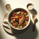 Roasted Vegetable and Chicken Quinoa Skillet: A Nutritious One-Pot Dinner