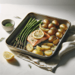 Sheet Pan Lemon Dill Baked Salmon With Baby Potatoes and Asparagus: A Nutritious One-Pan Dinner