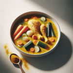 Healthy Turmeric Chicken and Vegetable Soup for Immunity and Comfort