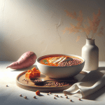 Hearty Red Lentil and Sweet Potato Soup with Chicken: A Nutritious and Filling Meal