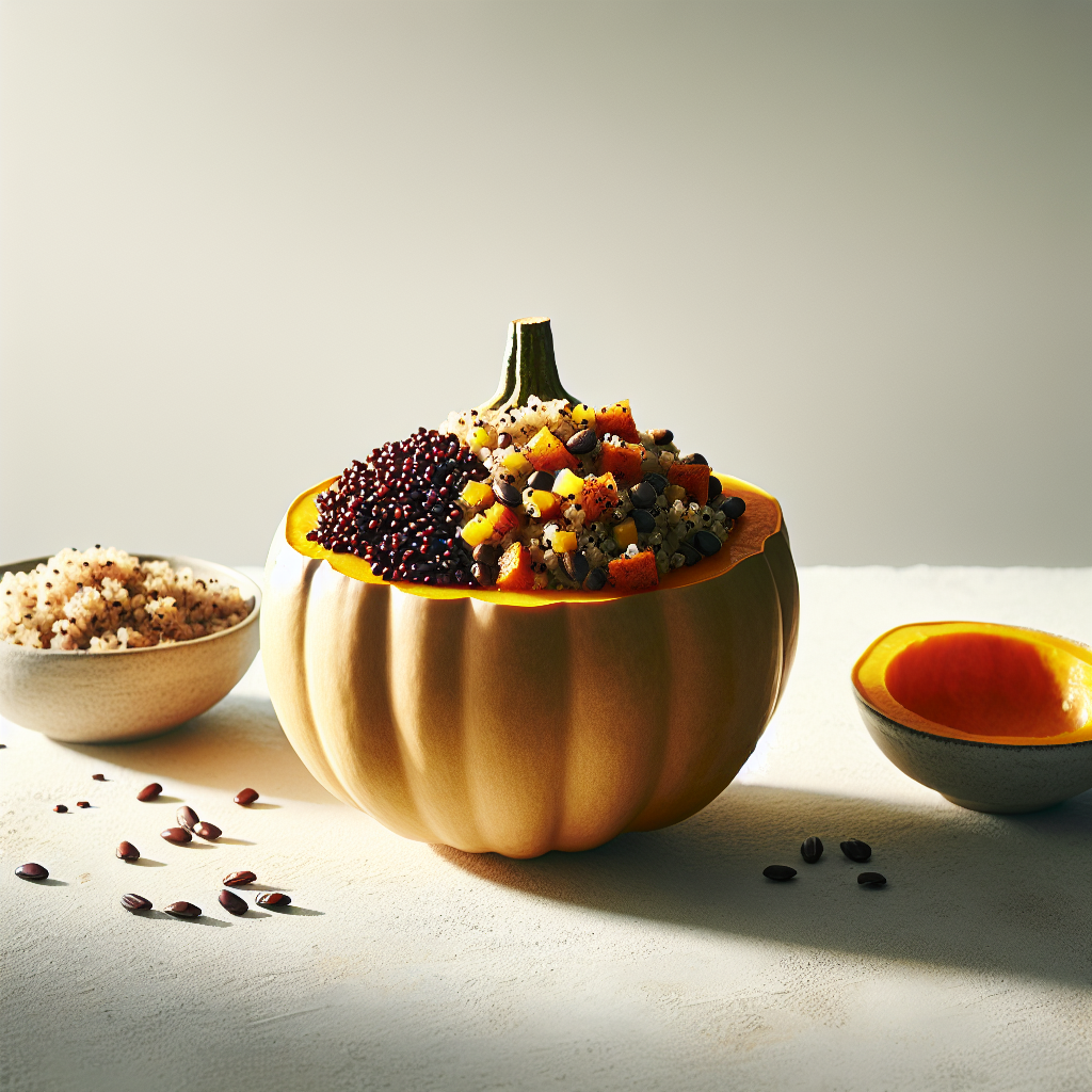 Lentil-Stuffed Acorn Squash with Quinoa and Spiced Turkey: A Balanced, Nutrient-Packed Comfort Meal