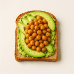 Savory Chickpea and Avocado Breakfast Toast: A High-Protein Morning Delight