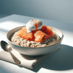 Savory Oatmeal with Smoked Salmon and Poached Egg: A High-Protein Breakfast Boost