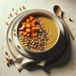Savory Pumpkin and Chickpea Soup with Turmeric and Quinoa – A Comforting Superfood Meal